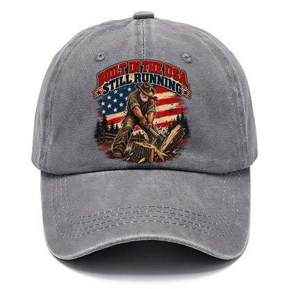 Built In The Usa Still Running Old Man Strong Classic Cap – Urban Haze