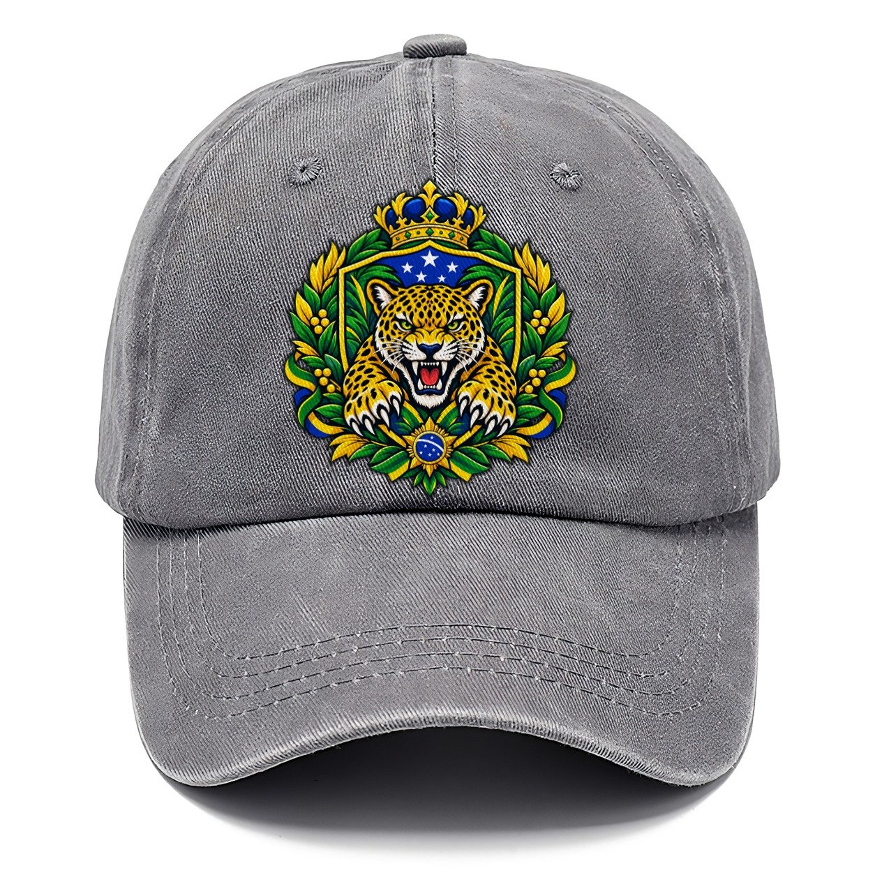 Brazil Heraldic Crest Country Logos Classic Cap – Urban Haze