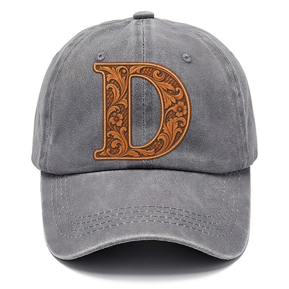 Tooled Leather D Monogram Classic Cap – Urban Haze