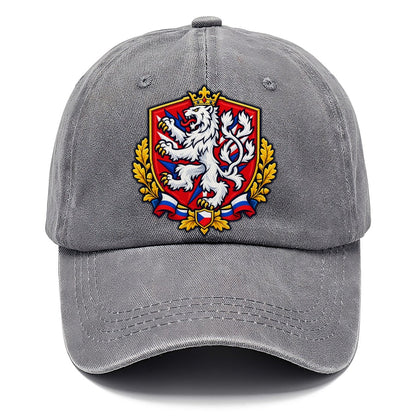 Czech Republic Heraldic Crest Country Logos Classic Cap – Urban Haze