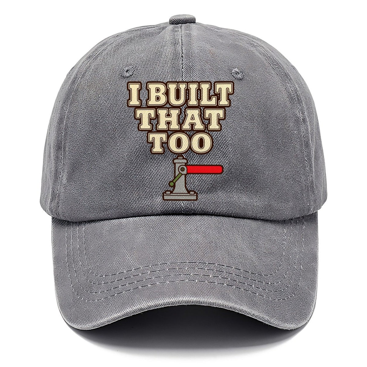 I Built That Too Model Railways Classic Cap – Urban Haze