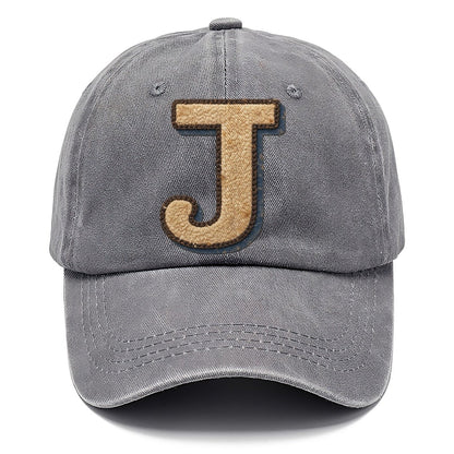 Varsity Chenille J Monogram Classic Cap – Urban Haze