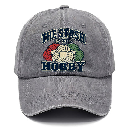 The Stash Is The Hobby Yarn Crafts Classic Cap – Urban Haze