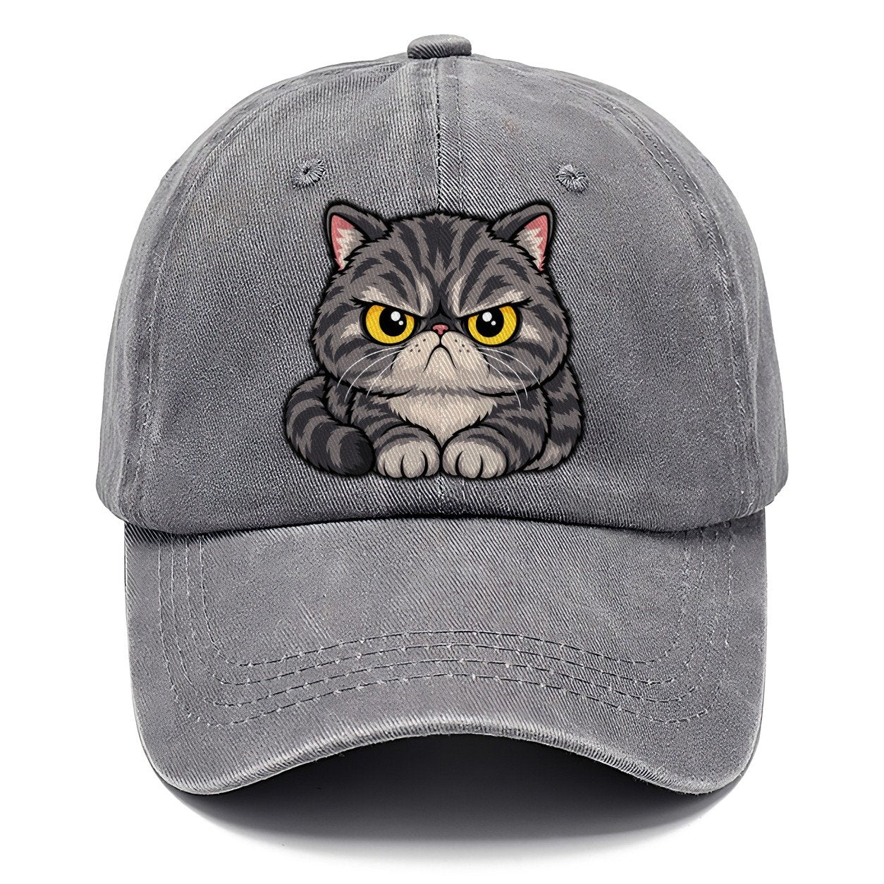 Exotic Shorthair Grumpy Sit Peeking Cats Classic Cap – Urban Haze