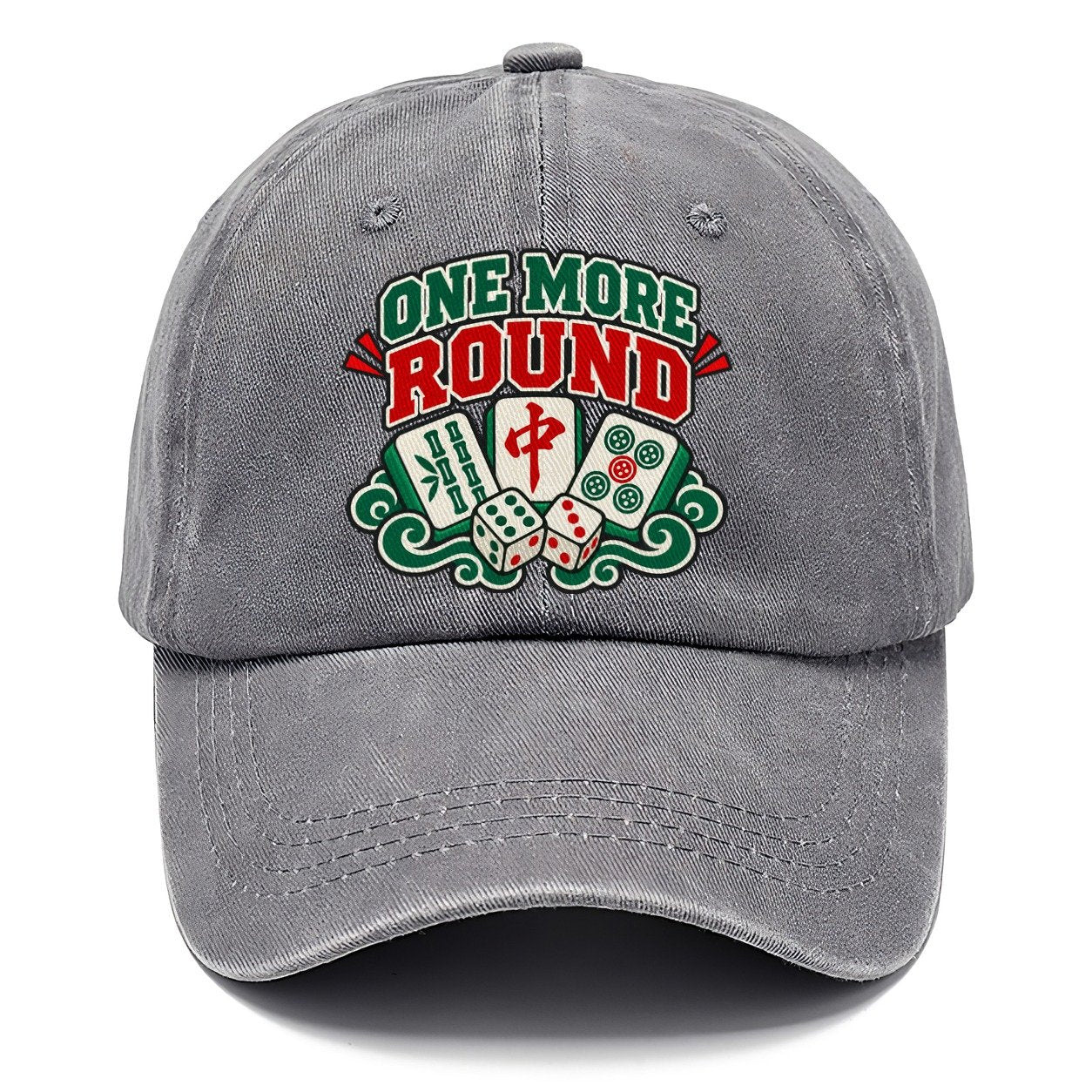 One More Round Mahjong Game Night Classic Cap – Urban Haze