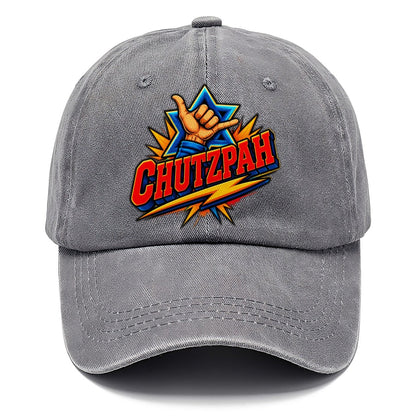Chutzpah Attitude Judaism Heritage Classic Cap – Urban Haze