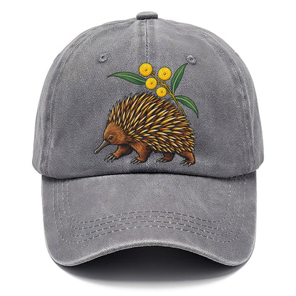 Short Beaked Echidna And Golden Wattle Australia Cultural Icons Classic Cap – Urban Haze