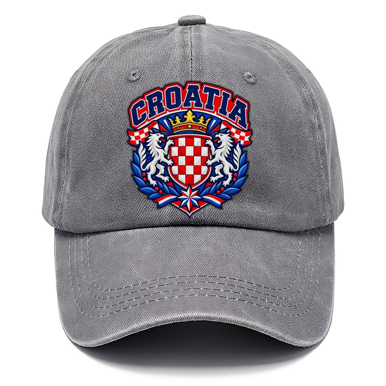 Croatia Retro Badge Country Logos Classic Cap – Urban Haze