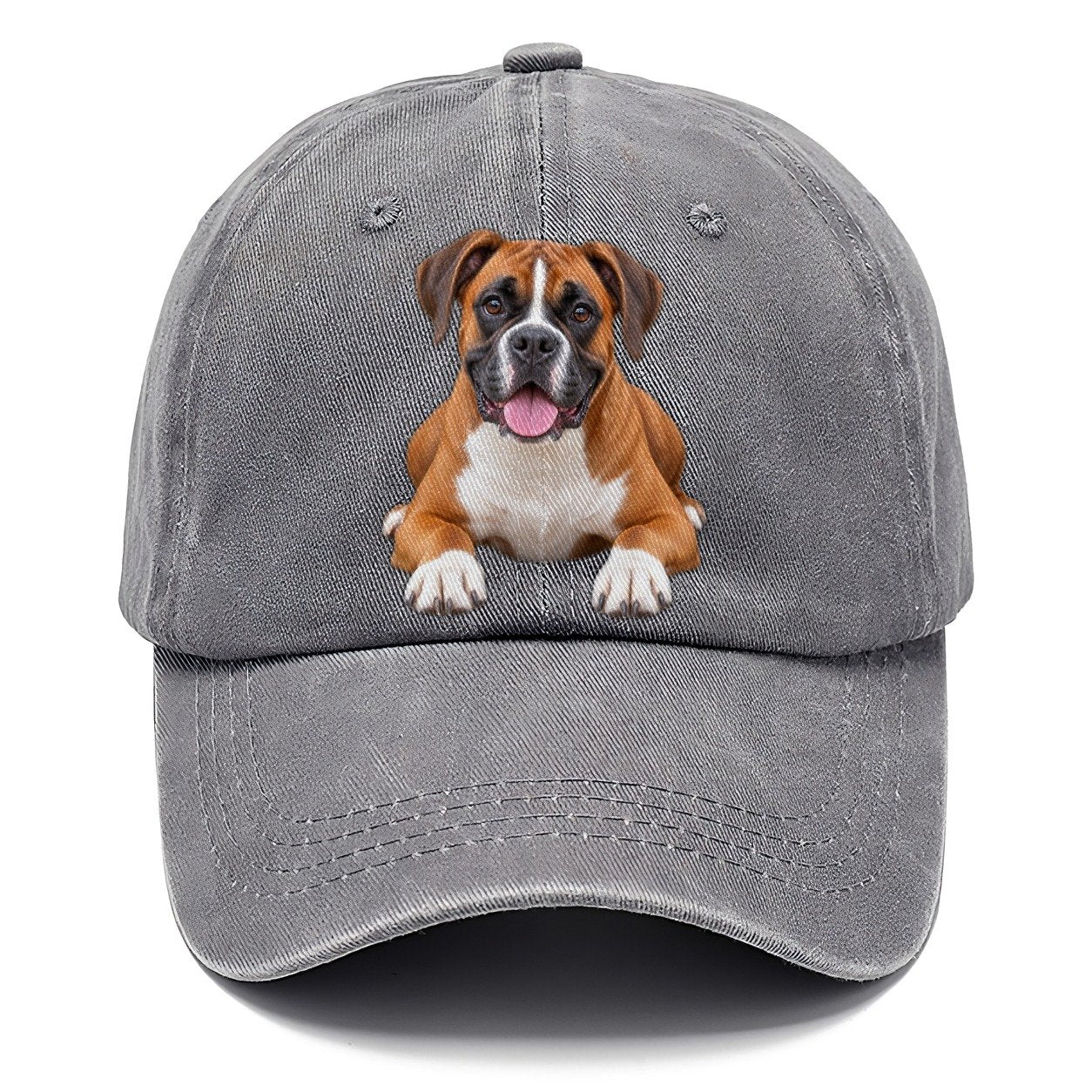 Boxer Lying Down Top Breeds Classic Cap – Urban Haze