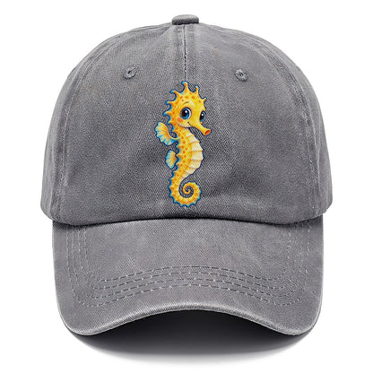 Seahorse Vertical Hello Sea Sprite Classic Cap – Urban Haze