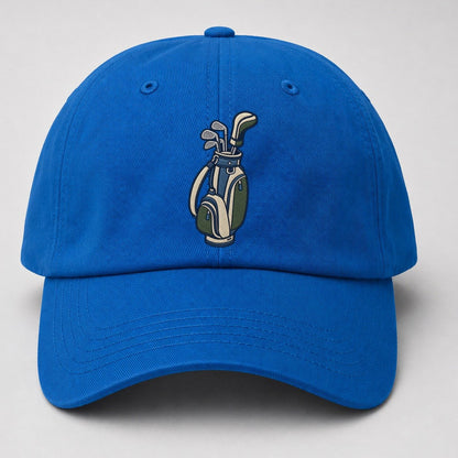 Golf Bag Tiny Solo Marks Baseball Cap – Blue