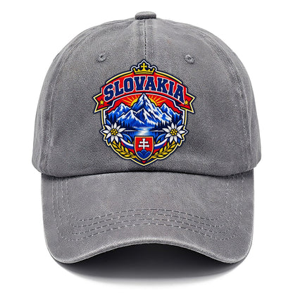 Slovakia Retro Badge Country Logos Classic Cap – Urban Haze