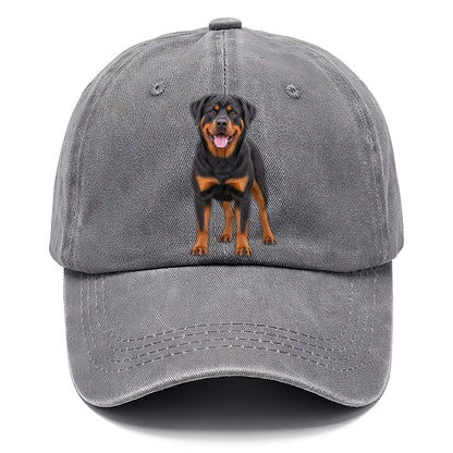 Rottweiler Standing Top Breeds Classic Cap – Urban Haze