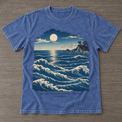 Washed Blue — front view