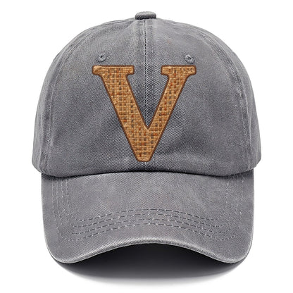 Woven Tweed V Monogram Classic Cap – Urban Haze