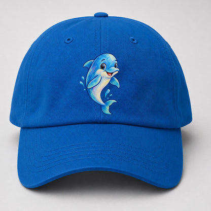 Dolphin Friendly Leap Sea Sprite Baseball Cap – Blue