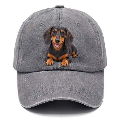 Dachshund Lying Down Top Breeds Classic Cap – Urban Haze