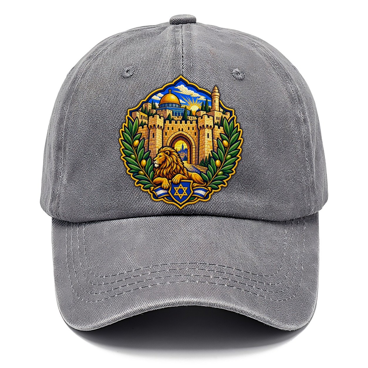 Jerusalem Stone Badge Jerusalem Classic Cap – Urban Haze