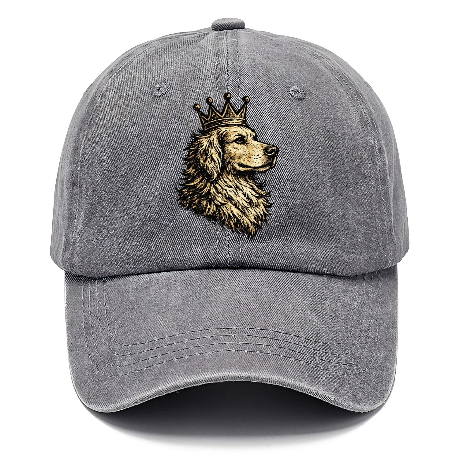 Golden Retriever Crown Portrait Classic Cap – Urban Haze