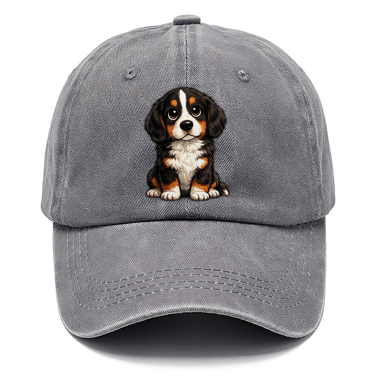 Bernese Mountain Dog Sitting Sweetheart Classic Cap – Urban Haze