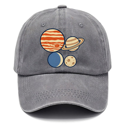 Planet Size Order Astronomy And Stargazing Classic Cap – Urban Haze