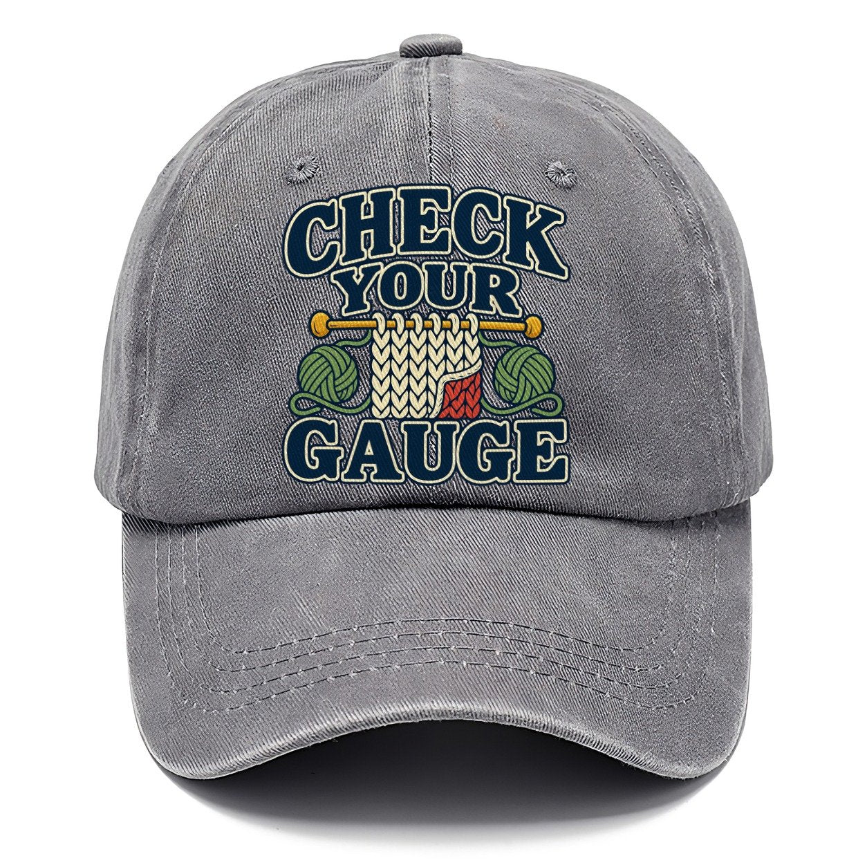 Check Your Gauge Yarn Crafts Classic Cap – Urban Haze