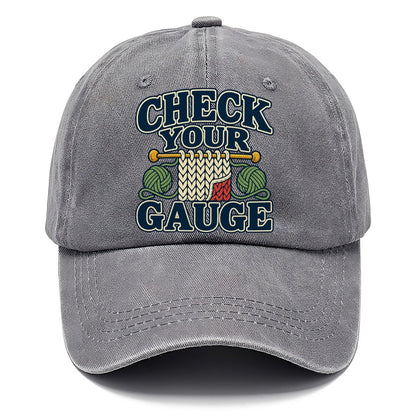 Check Your Gauge Yarn Crafts Classic Cap – Urban Haze