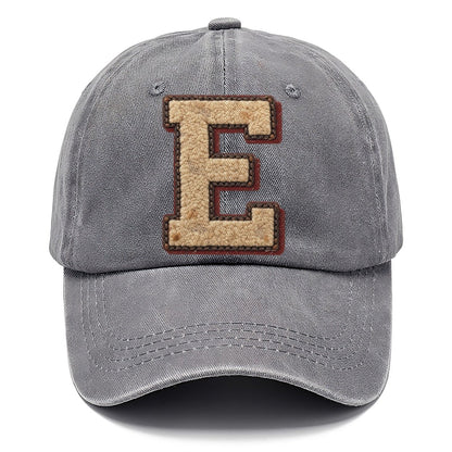 Varsity Chenille E Monogram Classic Cap – Urban Haze