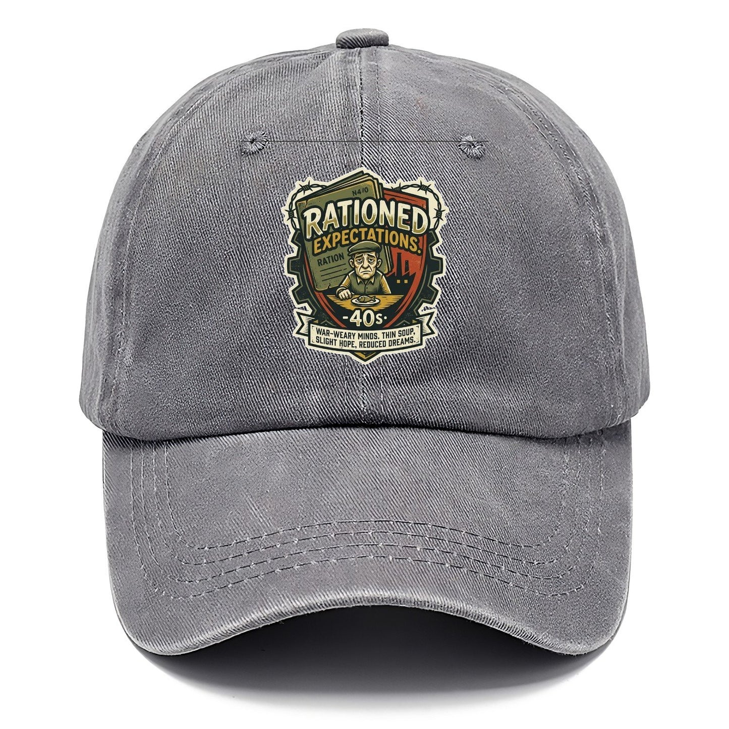 Rationed Expectations 40s Classic Cap – Urban Haze