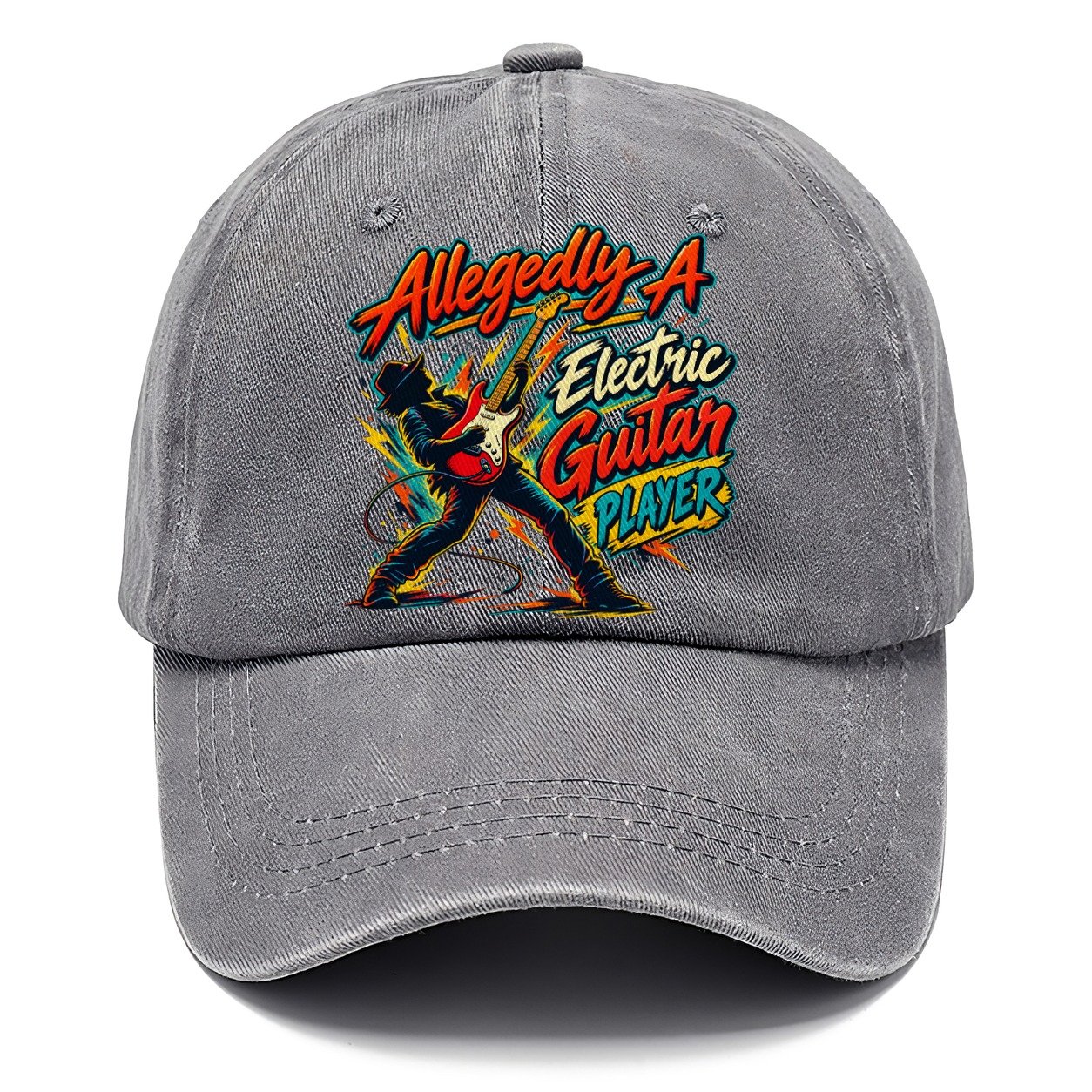 Allegedly A Electric Guitar Player Music Instruments Classic Cap – Urban Haze