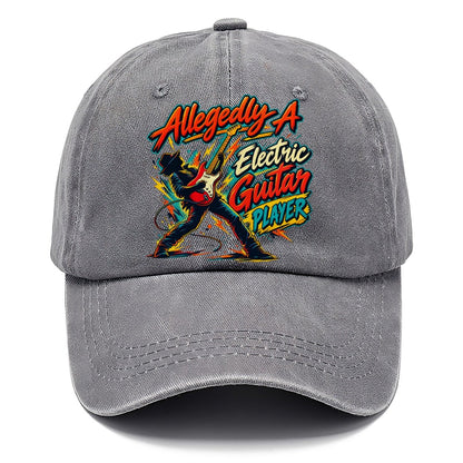 Allegedly A Electric Guitar Player Music Instruments Classic Cap – Urban Haze