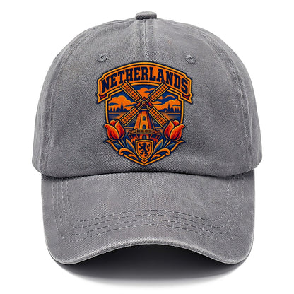 Netherlands Retro Badge Country Logos Classic Cap – Urban Haze