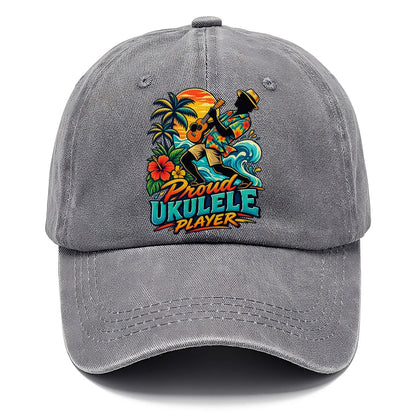 Proud Ukulele Player Music Instruments Classic Cap – Urban Haze