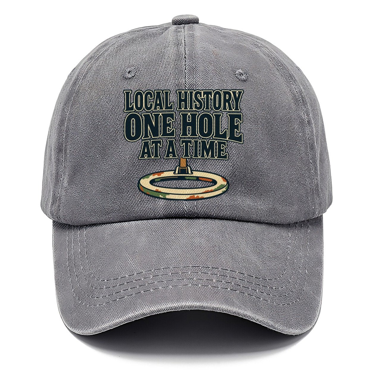 One Hole At A Time Treasure Hunting Classic Cap – Urban Haze