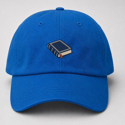 Hardcover Book Tiny Solo Marks Baseball Cap – Blue