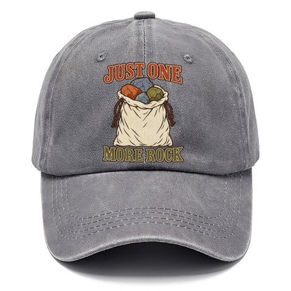 Just One More Rock Rocks And Minerals Classic Cap – Urban Haze