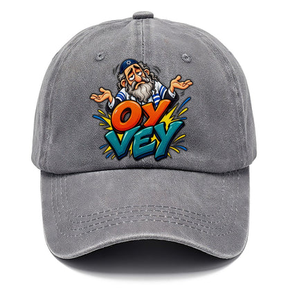 Oy Vey Drama Judaism Heritage Classic Cap – Urban Haze