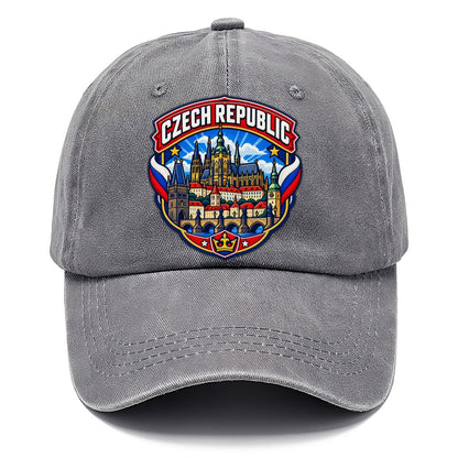 Czech Republic Retro Badge Country Logos Classic Cap – Urban Haze