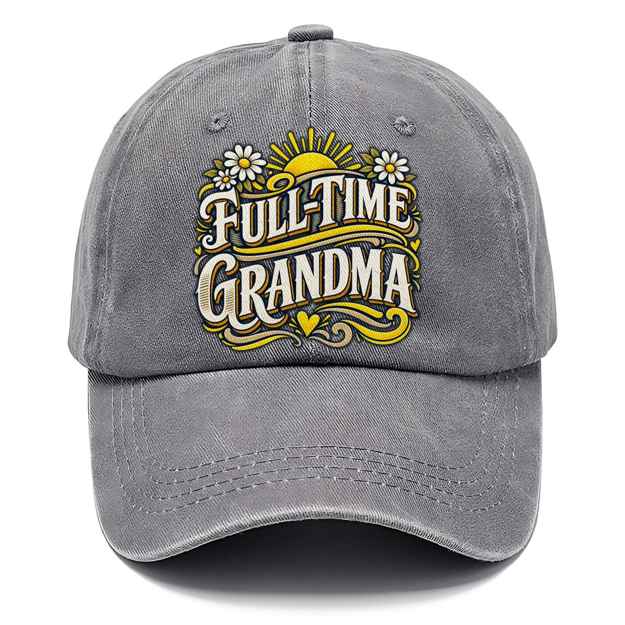 Full Time Grandma Retired Living Classic Cap – Urban Haze