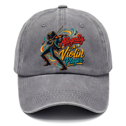 Allegedly A Violin Player Music Instruments Classic Cap – Urban Haze
