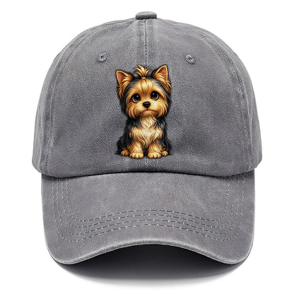 Yorkshire Terrier Sitting Sweetheart Classic Cap – Urban Haze