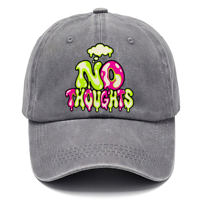 No Thoughts Crazy Styles Classic Cap – Urban Haze