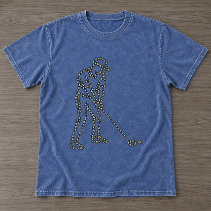 Washed Blue — front view