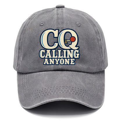 Cq Calling Anyone Amateur Radio Classic Cap – Urban Haze