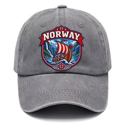 Norway Retro Badge Country Logos Classic Cap – Urban Haze