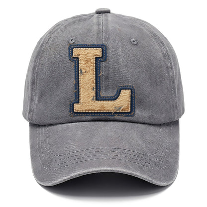 Varsity Chenille L Monogram Classic Cap – Urban Haze
