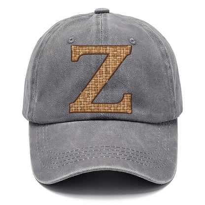 Woven Tweed Z Monogram Classic Cap – Urban Haze