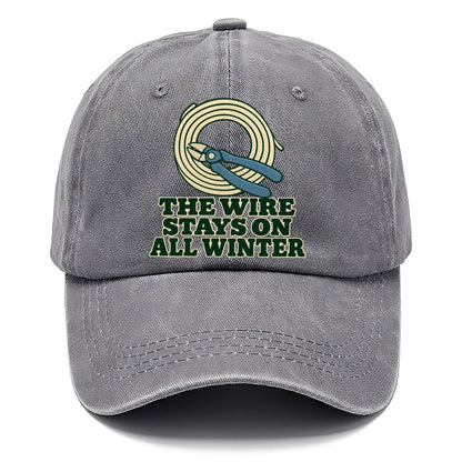 The Wire Stays On All Winter Bonsai Classic Cap – Urban Haze