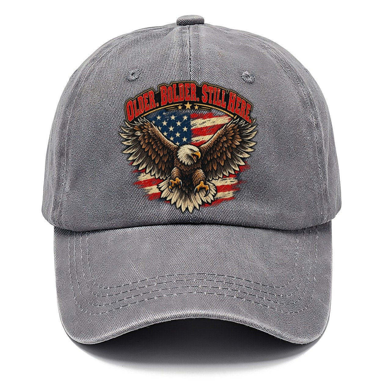 Older Bolder Still Here Old Man Strong Classic Cap – Urban Haze