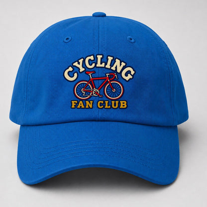 Cycling Fan Club Baseball Cap – Blue